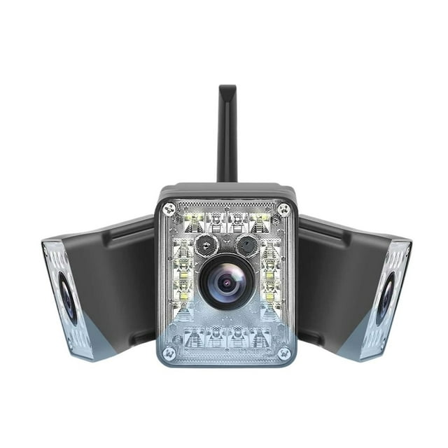 9MP 5K PTZ Camera Three Lens With Dual Screen Ai Human Detect Auto