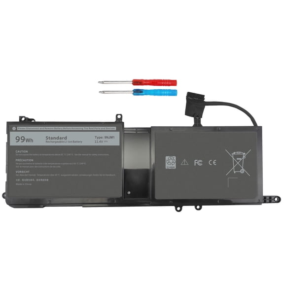 9NJM1 Battery For Dell Alien ware 0546FF 0HF250 44T2R HF250 MG2YH 0MG2YH 546FF Laptop NoteBook Battery