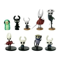 9PC Hollow-Knight Game Character Collectible Figure Statue，Popular Game Hollow-Knight Action Figure, A Gift for Game Fans and Friends
