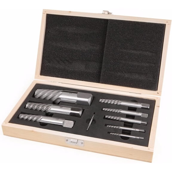 9PC JUMBO SCREW EXTRACTOR SET BOLT STUD PIPE REMOVER EZ EASY OUT 5/64-1 1/16"$$Tools & Hardware Other