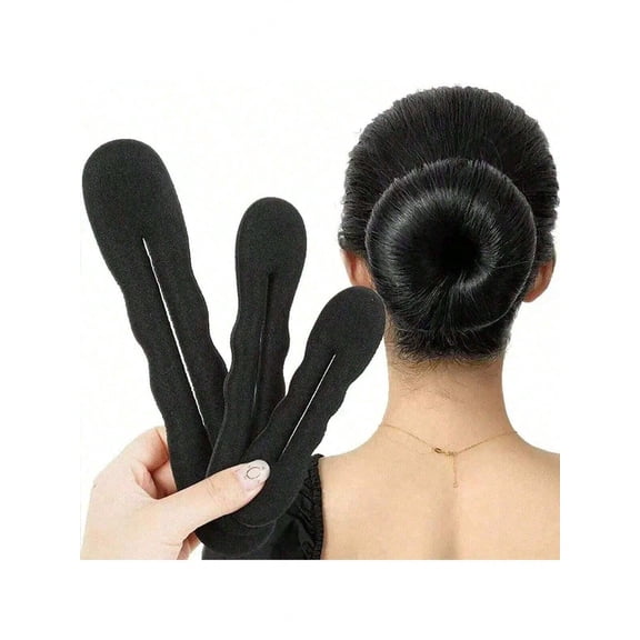 9PCS 3size Multi Function Thick Fluffy Bun Maker Hair Styling Tool For Women To Create Bun Hairstyles Summer Hair Accessories Beach Claw Clips Vacay
