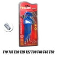 thumbnail image 1 of 9PCS Allen Key Set L Wrench Kit 1.5mm To 10mm Long Arm Hex Spanner Hand Tools, 1 of 8