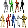 thumbnail image 1 of 9PCS Assembly Completed T13 Action Figure 3D Printed Multi-Jointed Movable,Lucky 13 Action Figures,Multi-Articular Action Figures,Desktop Decorations,Creative Gifts (9 Colors), 1 of 12