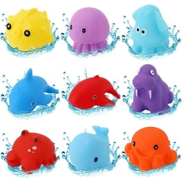 Ginsey Baby Shark 9pc Bath Toy Value Set - Bath Toys