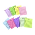 thumbnail image 1 of 9PCS Colored To-Do List Sticky Notes, 2.9x3.5in, Lined Note Self-Adhesive Memo Pads for Office & Daily Planning, 1 of 5