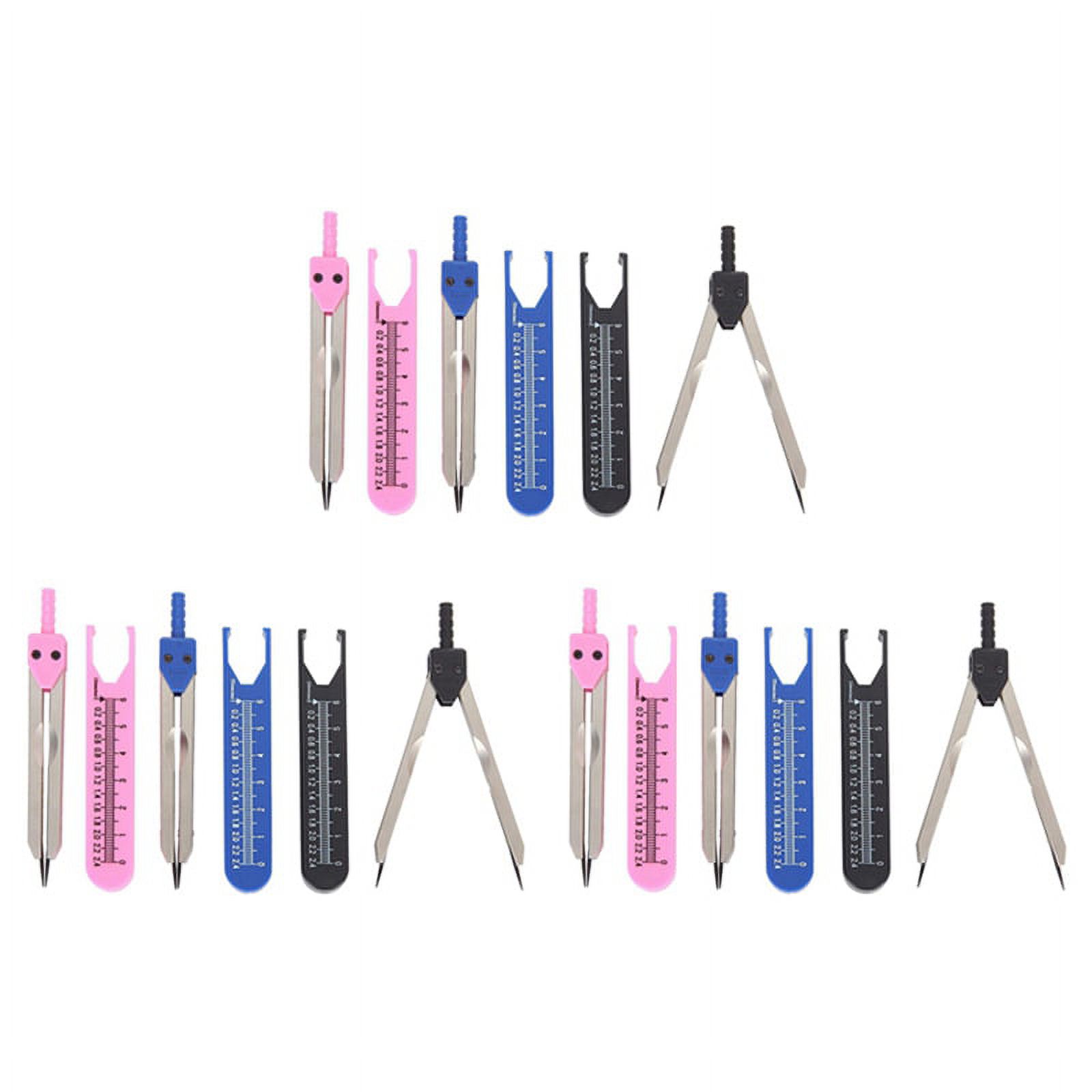 9PCS EKG ECG Caliper Electrocardiogram Divider ECG Calipers with Ruler