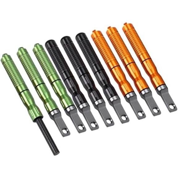 9PCS Ferro Rods - Fire Starter Sticks, Flint and Steel Survival Kit Compatible with EDC, Camping, Hiking, Bush-Craft, Emergency Kits$$Sport & Recreation Other