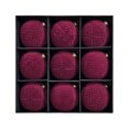 thumbnail image 1 of 9PCS Flocked Christmas Balls Ornaments 4 Inch, Shatterproof Xmas Tree Decorations with 4 Styles for Home Tree Wreath Party Wedding Holiday Decor, 1 of 9