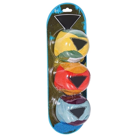 9PCS Juggling Balls Bean Bag Set, Soft Non Bounce Coordination Training Balls for Outdoor Toss Games and Hand Eye Practice, Reinforced Stitching Design(Multicolor)