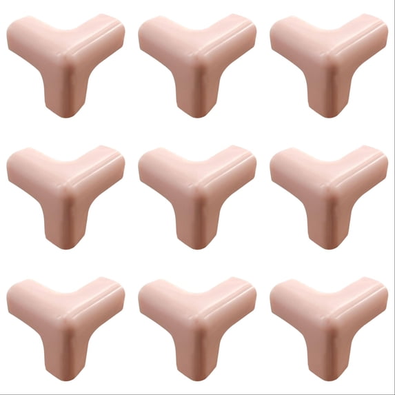 9PCS Proof Furniture Corner Protector Anti-collision Self-adhesive Table Desk Right Angle Sharp Edges Corner Guard Safety Bumper