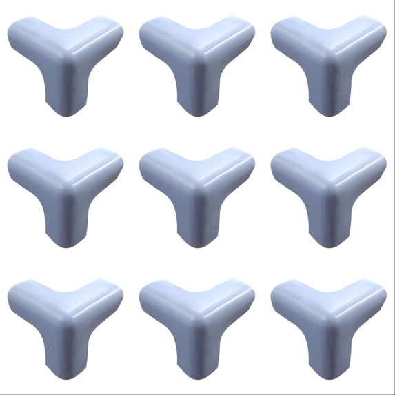 9PCS Proof Furniture Corner Protector Anti-collision Self-adhesive Table Desk Right Angle Sharp Edges Corner Guard Safety Bumper