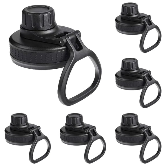 9PCS Replacement Spout Lid for Wide Mouth Bottles, Water Bottle Lid Replacement Spout Top, Replacement Lid Leak-Proof Sports Cap Accessory