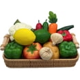 thumbnail image 1 of 9PCS Simulation Artificial Vegetables Pepper Radish Potato Tomato Cucumber Eggplant Cabbage Photo Prop Cabinet Display Home Party Kitchen Decoration, 1 of 3