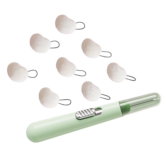 9PCS Soft Fleece Bed Clips Without Needle Design With Hook Tool Secure Hold Nonslip Quilt Fastener For Linens