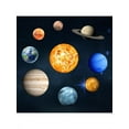 thumbnail image 1 of 9PCS Solar System Wall Stickers Space Glowing Planets Kids Education Decor Mural Art Decal, 1 of 6
