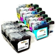 9PK Brother LC3019XXL Super HY Compatible Ink Cartridges