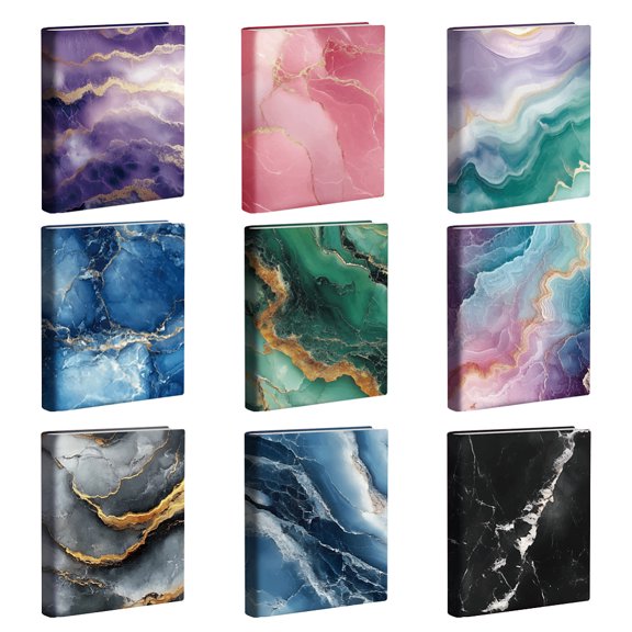 9Pcs 9 Styles Polyester Elastic Book Cover Rectangle Book Wrap Mixed Shapes 400x485mm 1pc/style diy