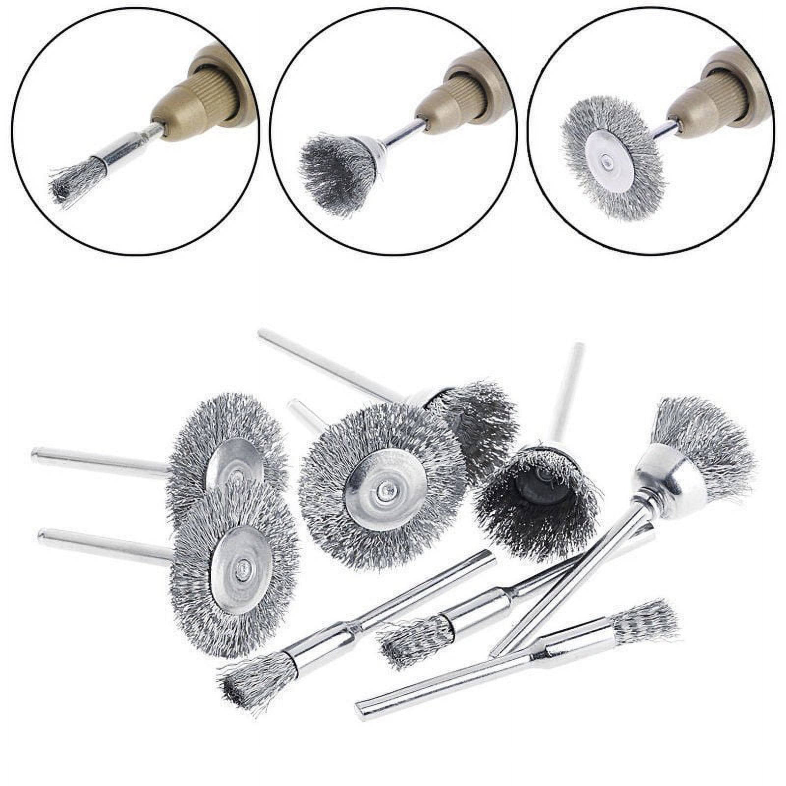 9Pcs Brush Wire Wheel Brushes Die Grinder Rotary Electric Tool for ...