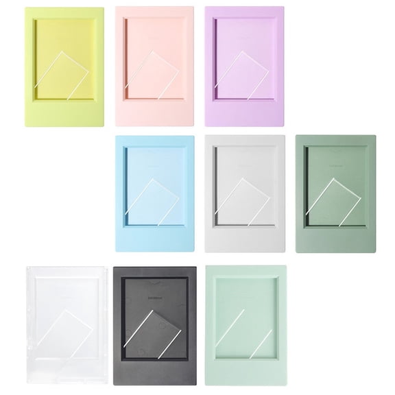 9Pcs Colorful Mini Picture Frames for 3 inch Picture Desktop Photo Frames