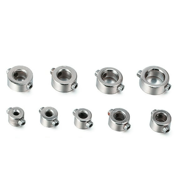 9Pcs Drill Depth Stop Drill Bit Depth Stop Drill Stop Rings Drill Positioner Drill Limit Rings Depth Stop with Wrench