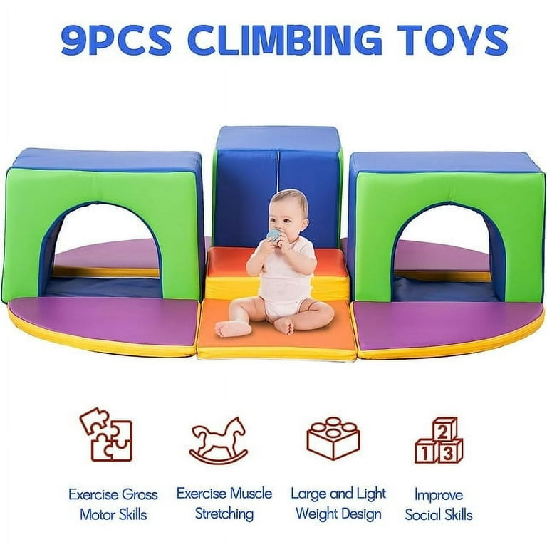 Large foam climbing blocks top