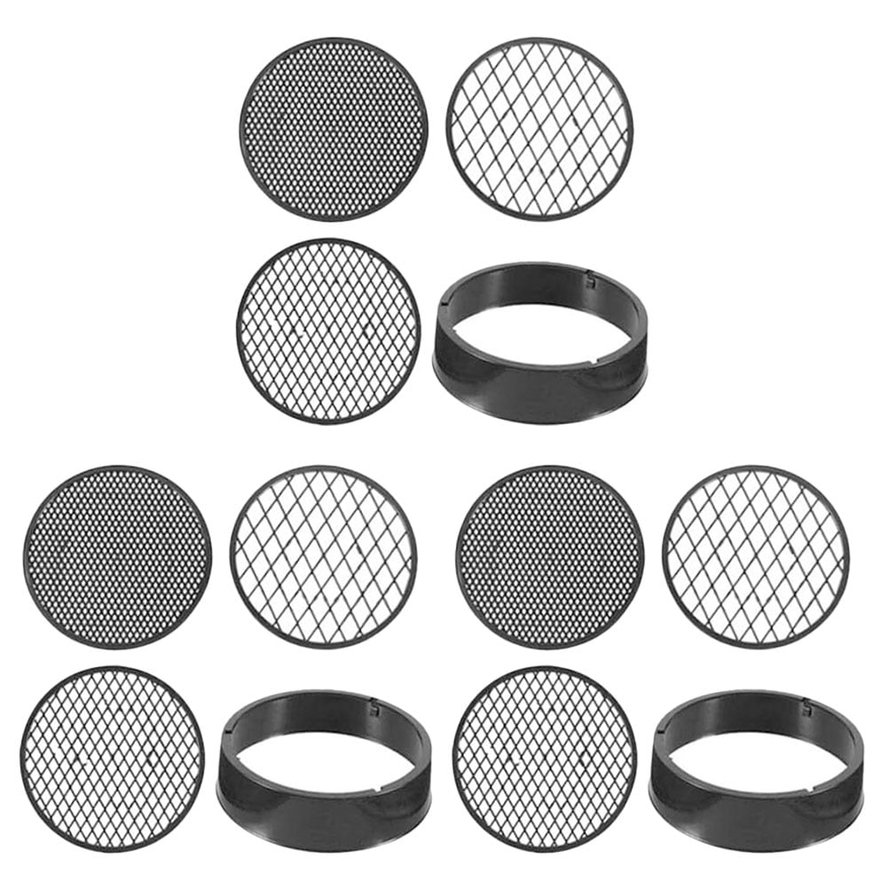 9Pcs Garden Soil Sifters Plastic Soil Sieves Gardening Manual Soil