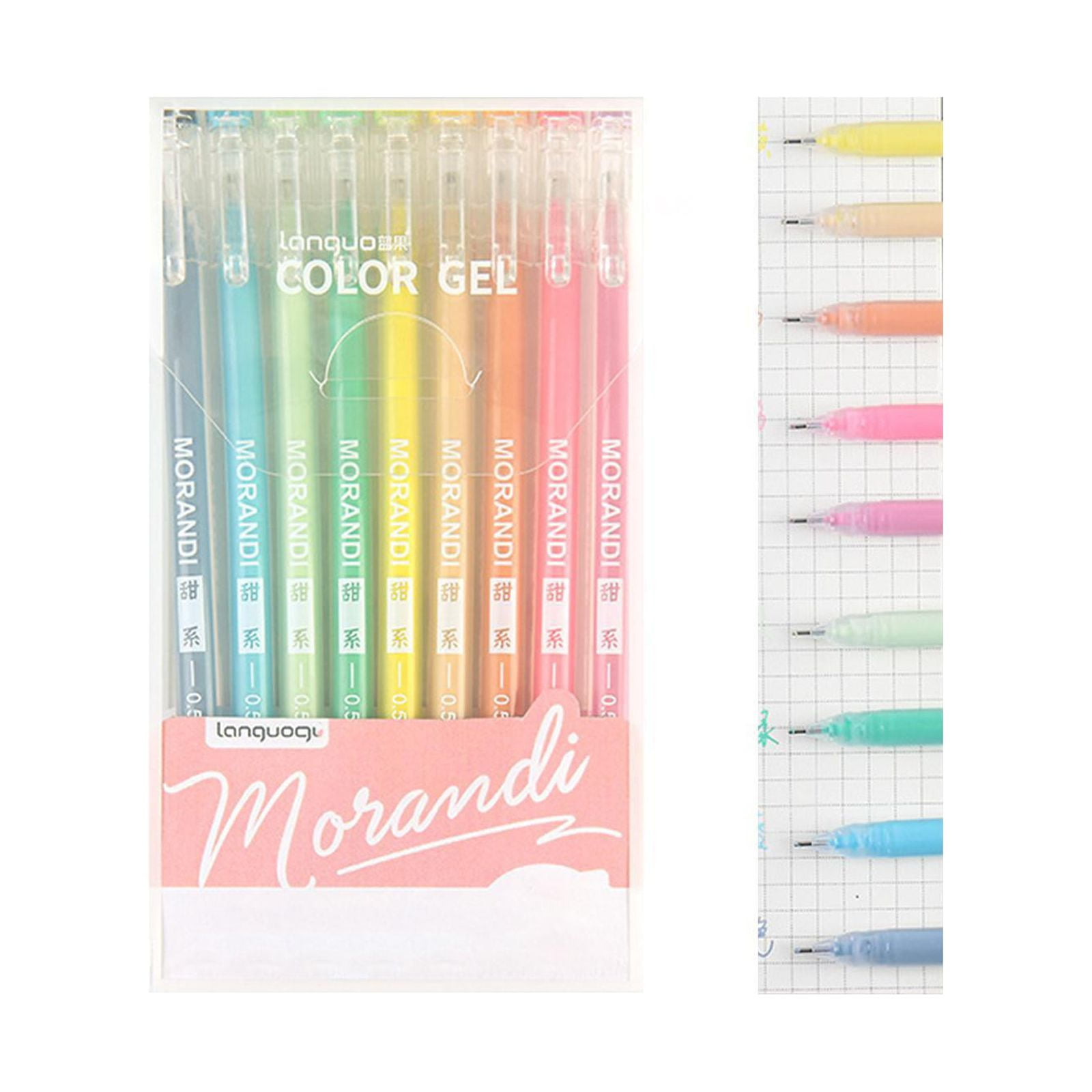 Shop 9color Morandi Gel Pen Multi Color with great discounts and prices  online - Dec 2023