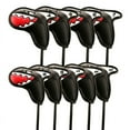 9Pcs Golf Iron Head Covers with Digital Number Marks Golf Stick