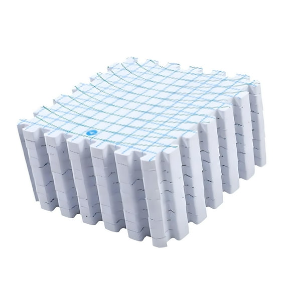 9Pcs Gridded Knit Blocking Mat 12x12Inch Foam Knitting Blocking Board With Marking For Crochet Yarns Crafting Project
