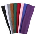 thumbnail image 1 of 9Pcs Headbands for women Non Slip Headband, Soft Elastic Hair Bands for Women’s Hair, Fashion Cotton Cloth Stretchy Sweat Bands Headbands for Sports, Makeup, Gym, Running, Yoga, Workout (9Colors-C), 1 of 13