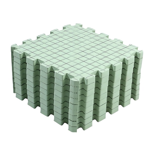 9Pcs Knit Blocking Board 12x12Inch Foam Knitting Blocking Mat For Crochet Granny Square Making Stitching Alignment