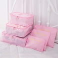 thumbnail image 1 of 9Pcs Magik Waterproof Clothes Storage Bags Packing Cube Travel Luggage Organizer Pouch (Pink), 1 of 10