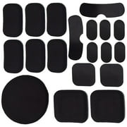 9Pcs Non-Toxic Memory EVA Foam Pads 10*Helmet Stickers Kit for Fast Mich ACH Tactical Helmets