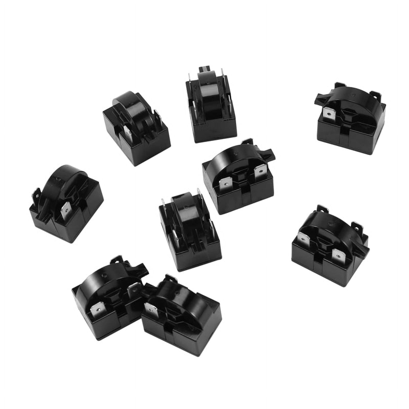 9Pcs Refrigerator Spare Parts Parts 2 3 4Pin 12 15 22Ohm Ptc Relay