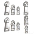 thumbnail image 1 of 9Pcs Zipper Pull Replacement Kit, Silver Pull Replacement Repair, Zipper Slider Tab for Luggage Backpack Jacket Suitcase Coat Sewing Notions and Supplies (3 Sizes), 1 of 8