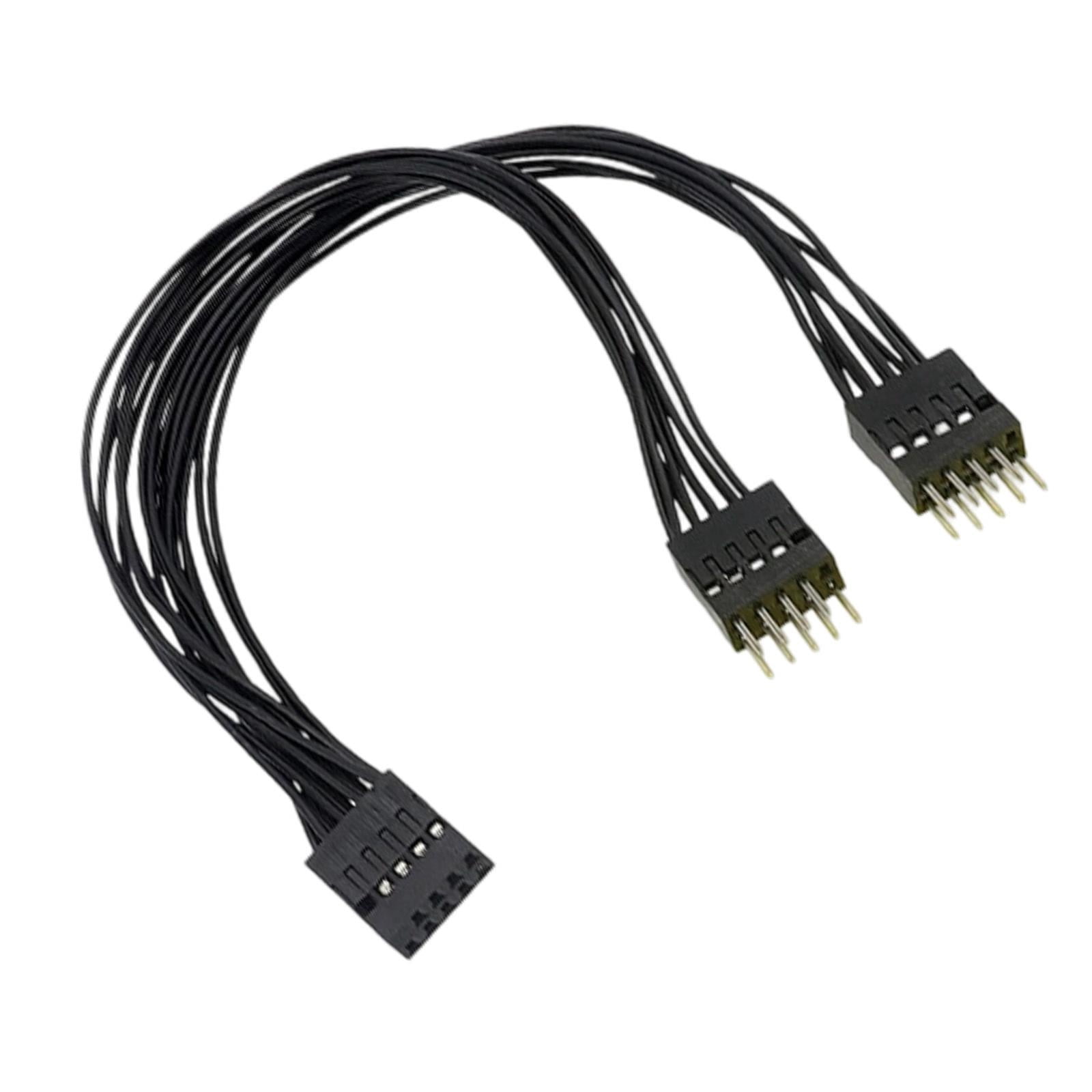 9Pin Motherboard Switcher Splitter Cable Computer Motherboard Extension ...