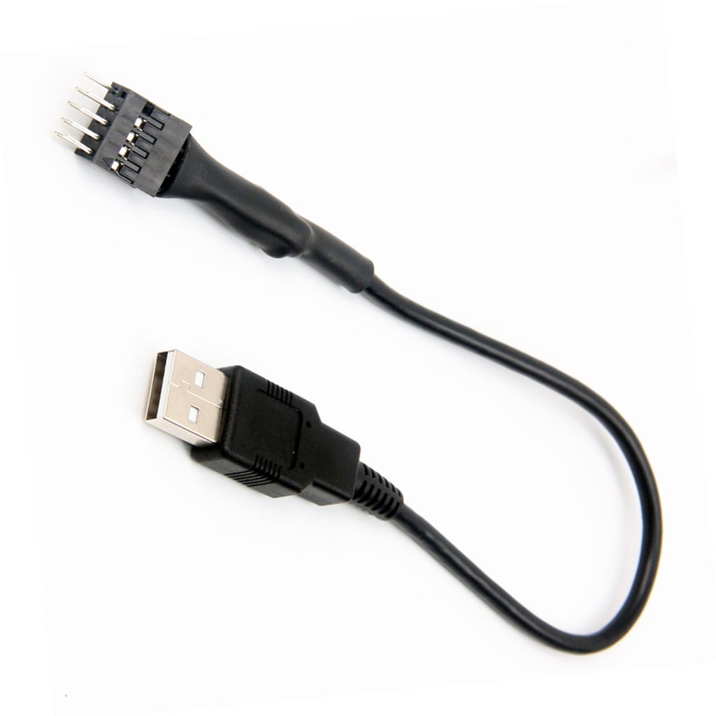 9Pin USB Header Male to Male Extension Splitter Cable Connectors ...