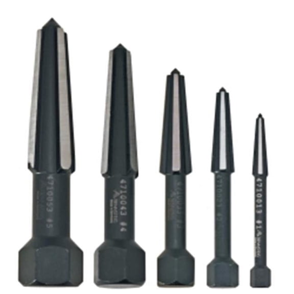 9R 471 900 3 Rennsteig Double Edge Screw Extractor Set - 5 Piece