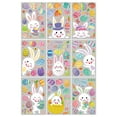 9Sheets Easter Day Window Clings Large Easter Egg Balloon Shape Window