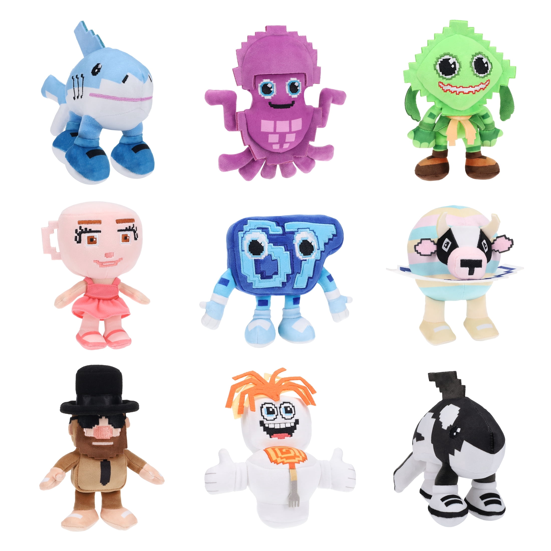 ロブロ　STEAL A BRAINROT COLLECTIBLE PLUSH Steal A Brainrot - Mystery Collectible Plush 2 Pack - Series 1
