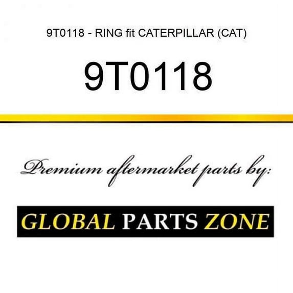 9T0118 - RING fit CATERPILLAR (CAT)