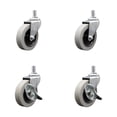 thumbnail image 1 of 9T28L2 FG9T28L20000 Rubbermaid Audio Visual Cart Replacement Caster Kit – SCC, 1 of 2