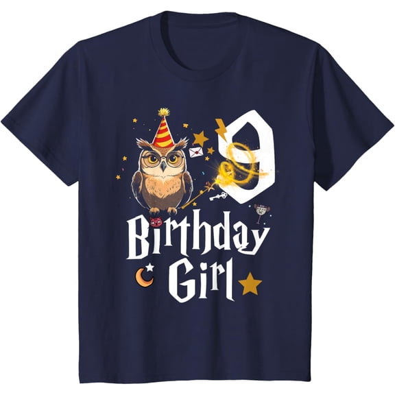 9Th Birthday Party | Birthday Wizard Magic Bday Unisex T-Shirt S-5Xl - Best Birthday Gifts