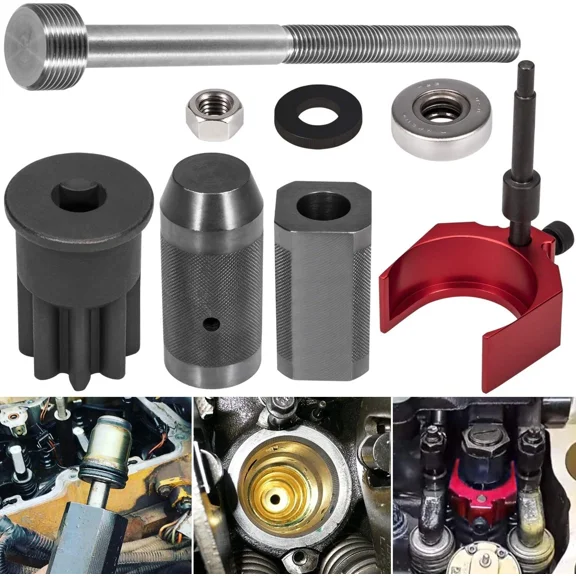 9U-6891 Injector Sleeve Tool+Injector Height Tool+Socket for CAT 3406E C-15 C-16