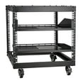 thumbnail image 1 of 9U Server Rack Open Frame - Adjustable 23-40 inch - Wall Mount/Free Standing - Network Enclosure, 1 of 7
