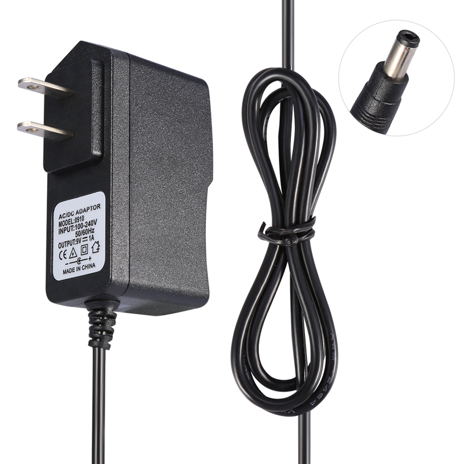9V 1000mA Power Supply 100240V AC To 9Volt DC 1A Switching Supply Power Adapter 5.5mm US Plug