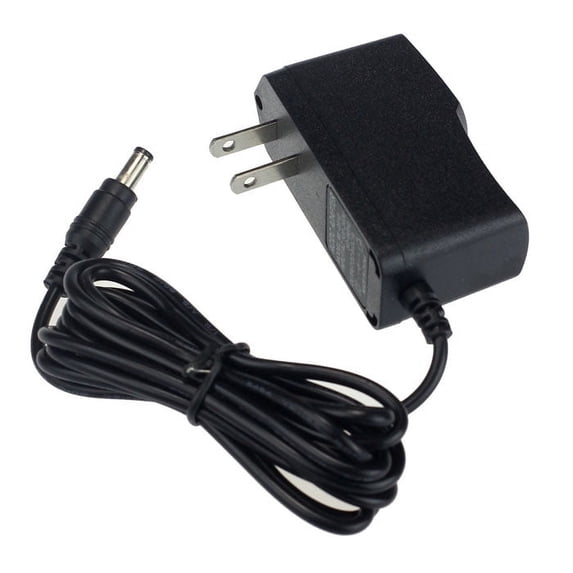 9V 1A AC DC Power Adapter, 5.5x2.1mm Tip, Input 100-240V, 6.5ft Cable, Wall Charger for Electronics, 1 Pack