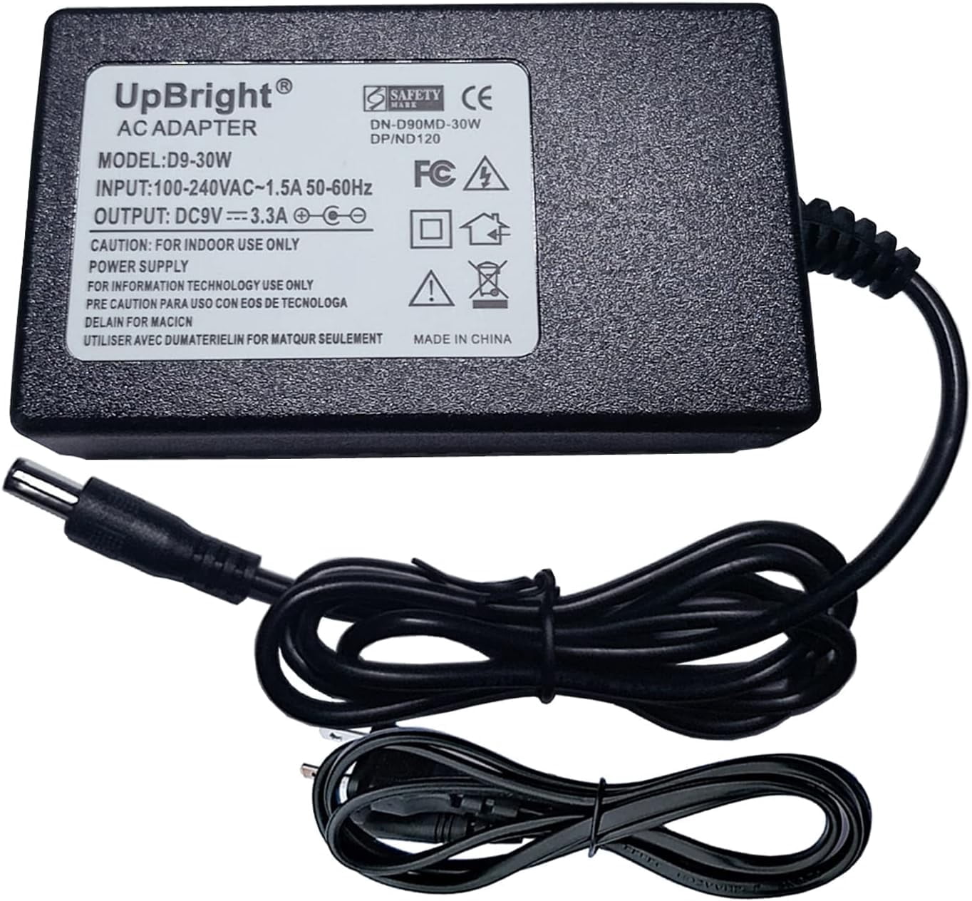 Ac Adapter Lab 9V AC/DC Adapter for Brady M210 M210-AC M210AC M210-LAB M210-Pwr-Kit P ...