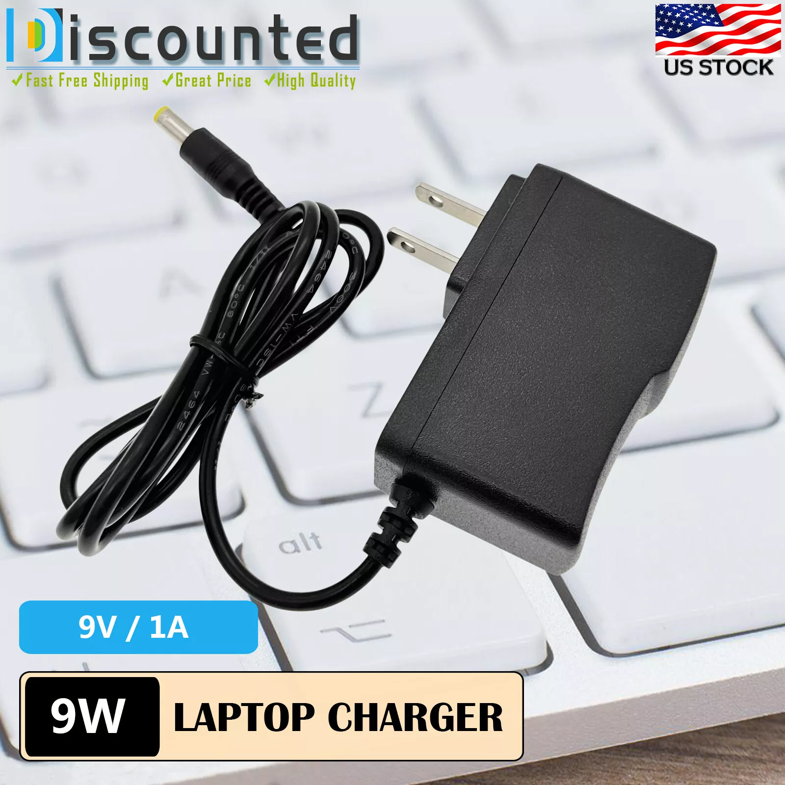 Adaptateur Secteur 9V MyVolts Pour Clavier Casio CTK-200 - Prise Française, Certifié CE