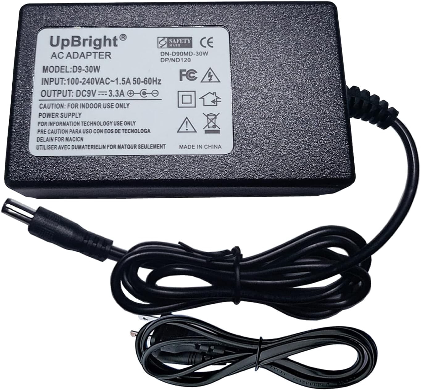 Panel Rady Spare Part 9V AC DC Adapter for B-rady BMP21 BMP21-PLUS BMP21-LAB BMP21AC XPERT-AC ...